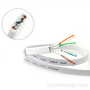 RJ45 Плач шнур Cat7 Ethernet кабель 30м